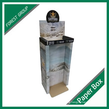 Custom Corrugated Display Rack Box for Beer